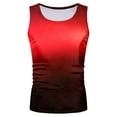thumbnail image 1 of KPOPLK Men's Gym Workout Tank Tops Swim Beach Shirts Summer Sleeveless Training T-Shirt Muscle Bodybuilding Athletic Clothes 3XL Red, 1 of 6