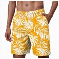 thumbnail image 1 of KPOPLK Mens Swim Trunks Quick Dry Swim Shorts with Mesh Lining Funny Swimwear Bathing Suits 7inch(Yellow,M), 1 of 5