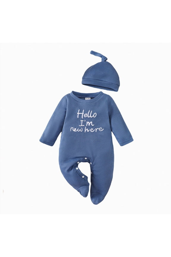 Baby Boy Pajama Newborn Infant Summer Clothes Cartoon Print Short Sleeve Crew Neck Romper PJM Sleepwear Bodysuit 3-18M(0-3 Months,Sky Blue)