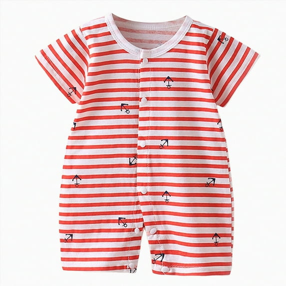 KPOPLK Baby Boy Girl Clothes Solid Color Button Romper Jumpsuit Long Sleeve One-Piece Fall Winter Outfit(Pink,6-12 Months)