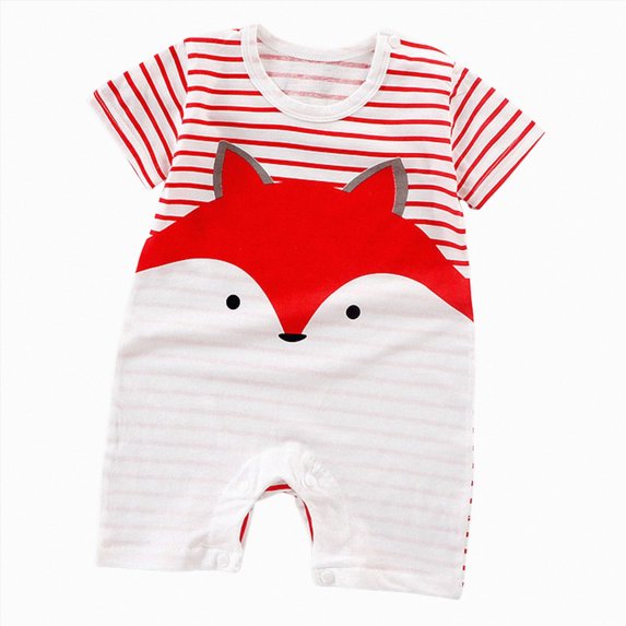 KPOPLK Baby Boy Girl Clothes Solid Color Long Sleeve Romper Jumpsuit One Piece Bodysuit Fall Winter Outfit(Red,12-18 Months)