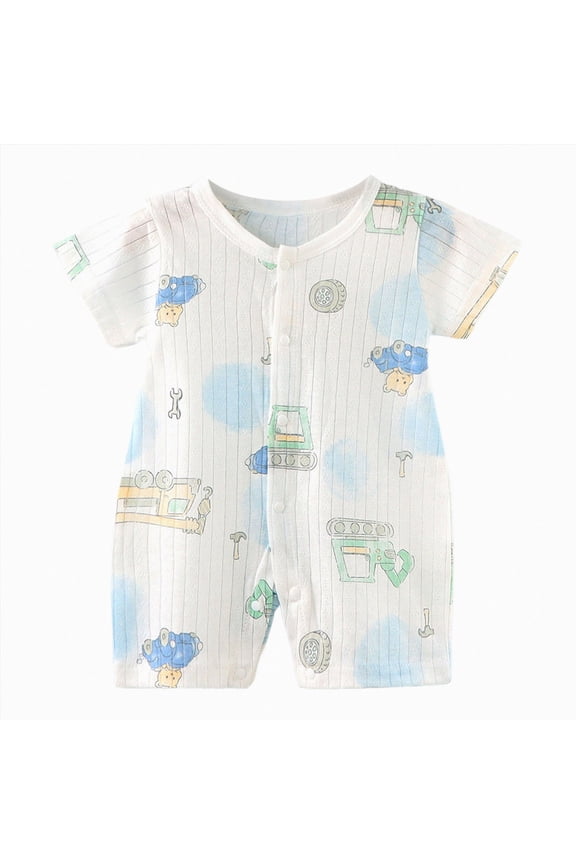 Baby Boy Girl Football Clothes Long Sleeve Crewneck Romper Chiefs Jumpsuit Fall One Piece Outfit(Blue,12-18 Months)