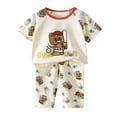 thumbnail image 1 of KPOPLK Pajamas for Toddler Boys Fall Winter Long Sleeve Pjs Sets Sleepwear Cotton Clothes Kids Pajamas Graphic Print Blue Size 10-13 Years, 1 of 5