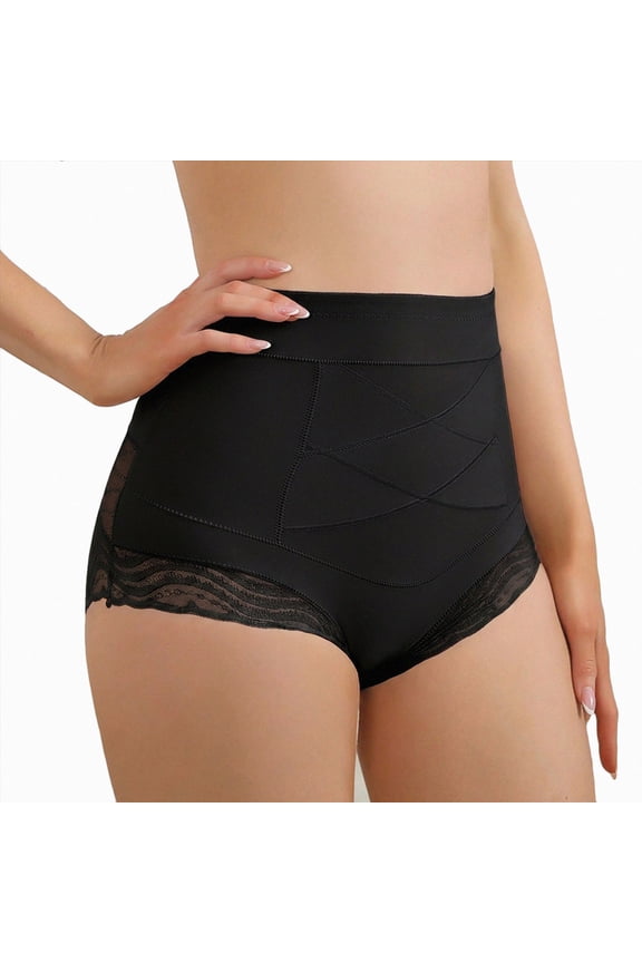 Shapewear Bodysuit Tummy Control Seamless for Women, Inverted Triangle Design with Hip Texture Faja Body Waist Briefs Size S
