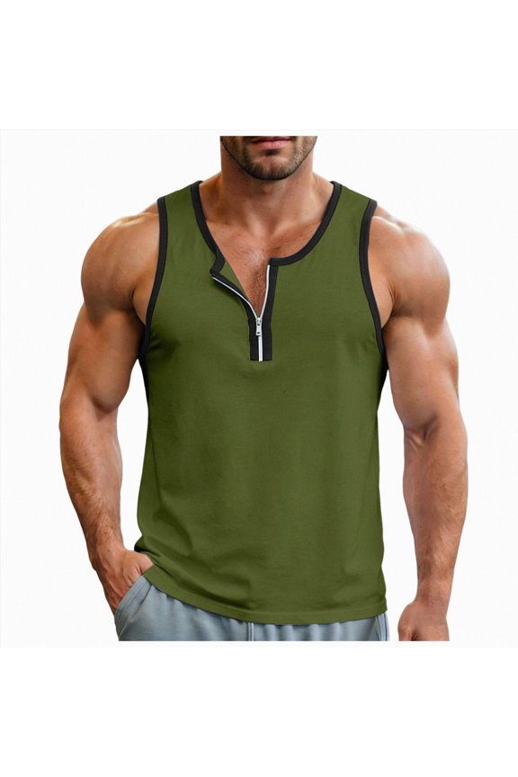 Sleeveless Men's Muscle Shirts Quick Dry Tank Top for Gym Workout, Training, Running, Quick Dry Activewear Clothes Size XXL,AG
