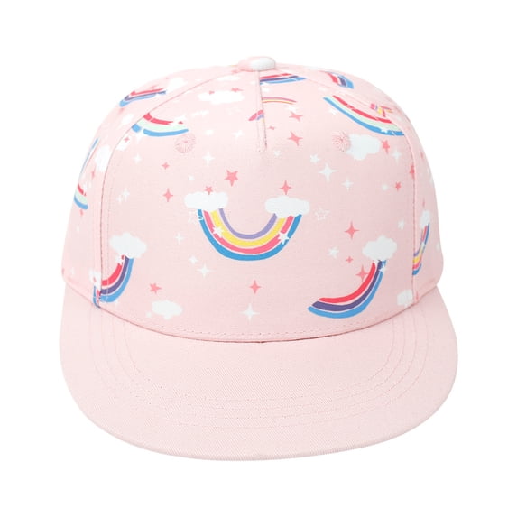 KPOPLK Toddler Baby Baseball Cap Sun Hat Dinosaur Print Cap for Kids Boy Age 2-8t(M,Pink)