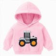 thumbnail image 1 of KPOPLK Toddler Baby Boy Hoodies 3 6 9 12 18 Months 2T 3T Fall Long Sleeve Casual Hooded Sweatshirt Top Winter Clothes Pink Size 2-3 Years, 1 of 7