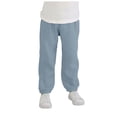 thumbnail image 1 of KPOPLK Toddler Baby Boys Cotton Linen Pants, Summer Beach Trousers Casual Loose Fit with Elastic Waist Drawstring for 1t 2t 3t Size 3-4 Years ,Light Blue, 1 of 6
