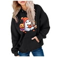 thumbnail image 1 of KPOPLK Toddler Baby Boys Girls Hooded Jacket Windbreaker Lightweight Dinosaur Print Coat Autumn Long Sleeve Windproof Outwear(3-4 Years,Black), 1 of 5