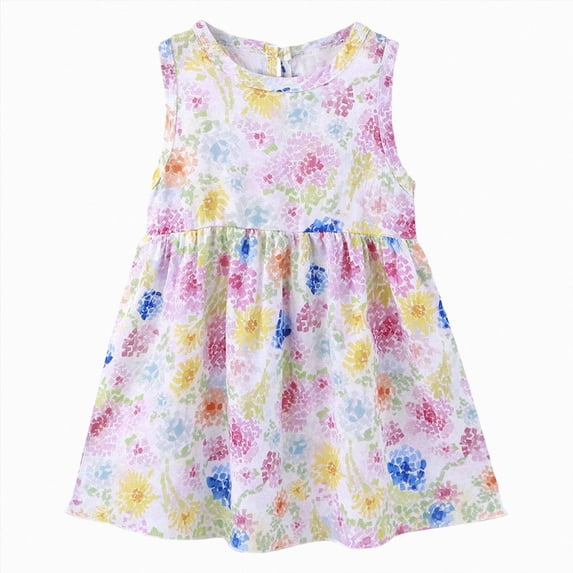 KPOPLK Toddler Baby Girls Tutu Dresses 3 6 9 12 18 Months Kids Summer Ruffle Sleeveless Sequin Tulle Party Dress 9M-8Y(7-8 Years,Light Purple)