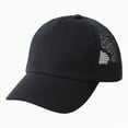 thumbnail image 1 of KPOPLK Toddler Baseball Hat Baby Boy Baseball Cap Toddler Sun Hat Kids Baseball Hat Adjustable Toddler Hats for Boys Girl(0-1 Years,Black), 1 of 4