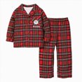 thumbnail image 1 of KPOPLK Toddler Boys Soft Pajamas Set 18M 2T 3T 4T 5T Merry Christmas Long Sleeve Shirt Pant Loose Fit Kid Sleepwear Sets Fall Winter Outfits,Size 12-18 Months, 1 of 5
