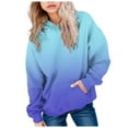 thumbnail image 1 of KPOPLK Toddler Girls Crewneck Sweatshirts, 16 Pack Kids Graphic Long Sleeve Shirts Pullover Cotton Tops(100,Blue), 1 of 5