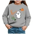 thumbnail image 1 of KPOPLK Toddler Girls Crewneck Sweatshirts, 9 Pack Kids Graphic Long Sleeve Shirts Pullover Cotton Tops(2Y,Grey), 1 of 4