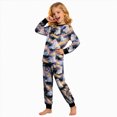 thumbnail image 1 of KPOPLK Toddler Girls Kids Pajama Sets 24M-8Y Snug fit Long-Sleeve Softness Sleepwear Pjs 2pcs Jammies,Size 6-7 Years, 1 of 9