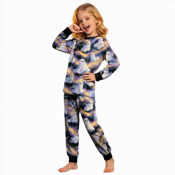 KPOPLK Toddler Girls Kids Pajama Sets 24M-8Y Snug fit Long-Sleeve Softness Sleepwear Pjs 2pcs Jammies,Size 6-7 Years
