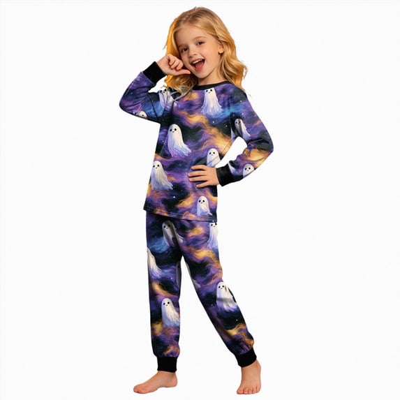 KPOPLK Toddler Girls Kids Pajama Sets 24M-8Y Snug fit Long-Sleeve Softness Sleepwear Pjs 2pcs Jammies,Size 6-7 Years