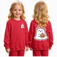 thumbnail image 1 of KPOPLK Toddler Halloween Shirts Baby Boy Girls Pumpkin Tshirts Kids Fall Long Sleeve Tee Tops Children Gift,1-2 Years, 1 of 8