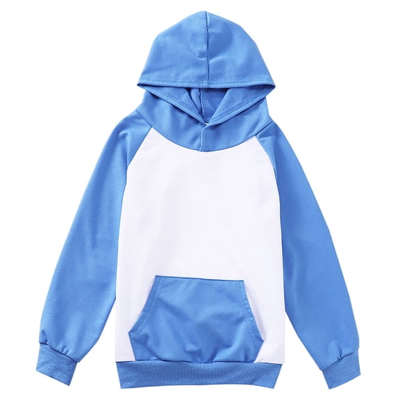 KPOPLK Unicorn Sweatshirts for Girls Toddler & Kids II Little Girl's Pullover Tops Sweaters & Hoodies(14-15 Years,Blue)