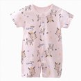 thumbnail image 1 of KPOPLK Unisex Baby Boy and Girl Zipper Onesie Toddler Footie One-Piece Romper Jumpsuit(Yellow,12-18 Months), 1 of 4