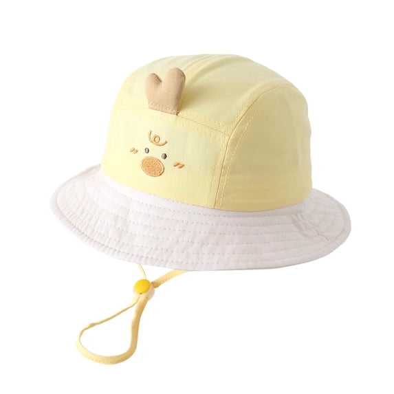 KPOPLK Unisex Baby Sun Hat UPF 50+ UV Ray Sun Protection Infant Toddler Bucket Hats for Boys Girls Age 1-3 Years