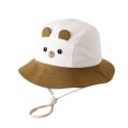 thumbnail image 1 of KPOPLK Unisex Baby Sun Hat UPF 50+ UV Ray Sun Protection Infant Toddler Bucket Hats for Boys Girls Age 1-3 Years, 1 of 7