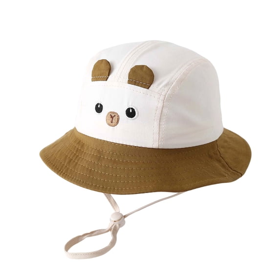 KPOPLK Unisex Baby Sun Hat UPF 50+ UV Ray Sun Protection Infant Toddler Bucket Hats for Boys Girls Age 1-3 Years