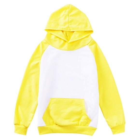 KPOPLK Youth Kids Childrens Mexican Baja Hoodie Pullover Sweater Unisex Boys Girls(7-8 Years,Yellow)
