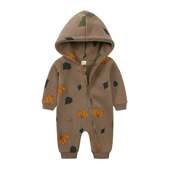 KPOPLK Youth Solid Fleece Hoodies Pullover Hooded Sweatshirts for Children (3-12 Years)(9-12 Months,Brown)
