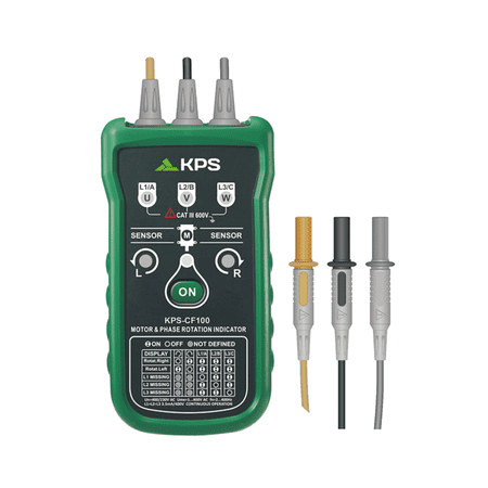 KPS by Power Probe KPS CF100 Motor and Phase Rotation Indicator
