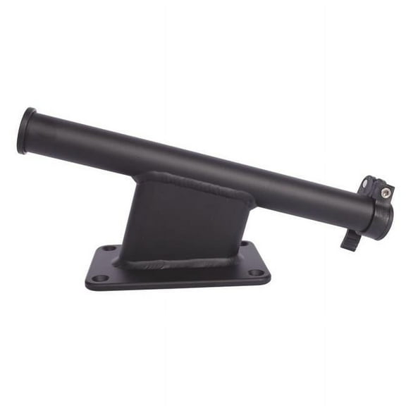 KPS50B 5 in. Transom Mount Bracket for King Pin Shallow Water Anchor System Setback - Black