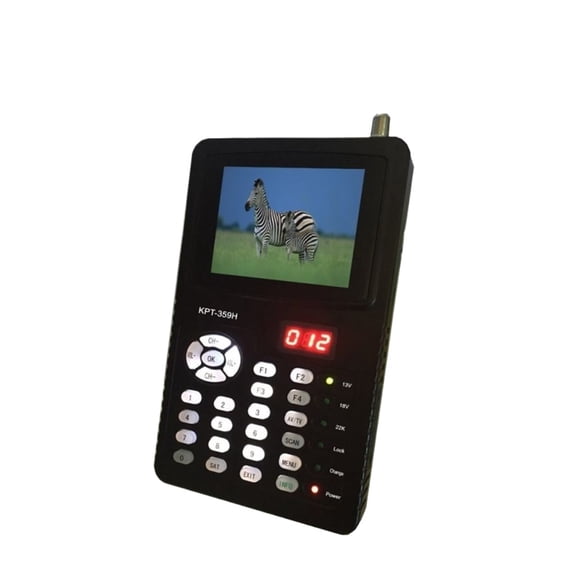 KPT-359H DVB-S2 FTA C KU Band Digital Satellite Finder Meter With MPEG-2/MPEG-4 ,Easy to Use