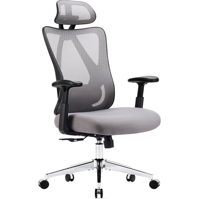 KPUY High Back Ergonomic Computer Desk Chair Counter with Adjustable