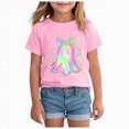 thumbnail image 1 of KPVEVIQ Boys Girls Halloween Shirts Toddler Short Sleeve Spooky Graphic Tee Tops T-Shirts Fall Outfit for Kids, 1 of 5