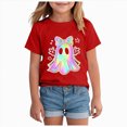 thumbnail image 1 of KPVEVIQ Boys Girls Halloween Shirts Toddler Short Sleeve Spooky Graphic Tee Tops T-Shirts Fall Outfit for Kids, 1 of 5