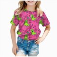 thumbnail image 1 of KPVEVIQ Girls Boys Halloween Shirt Cute Ghost Shirt Boy Halloween Shirt Kids Pumpkin Fall Short Sleeve Tee Tops, 1 of 7