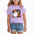 thumbnail image 1 of KPVEVIQ Kids Halloween Shirt Boys Girls Graphic T Shirt Spooky Season T-Shirt Halloween Short Sleeve Tops, 1 of 5