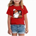thumbnail image 1 of KPVEVIQ Kids Halloween Shirt Boys Girls Graphic T Shirt Spooky Season T-Shirt Halloween Short Sleeve Tops, 1 of 5