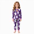 thumbnail image 1 of KPVEVIQ Toddler Boys Girls Halloween Pumpkin Pajamas Cute Ghost Print Pjs for Boy Girl Jammies Little Kids Skeleton Skull Sleepwear Clothes Sets,5-6 Y, 1 of 9