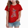 thumbnail image 1 of KPVEVIQ Toddler Halloween Shirt Kid Cute Witch Broomstick Tees Boys Girls Halloween Tops Clothes, 1 of 5