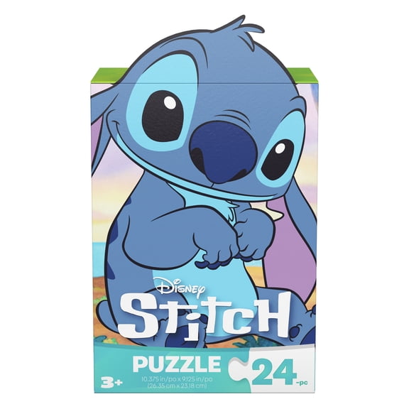 Spin Master Games, Disney's Lilo & Stitch Puzzles, 24 Pieces, for Ages 3 and up