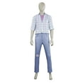 thumbnail image 1 of ZTACE POP Singer Stars Costumes - Mystery Sajia Top Vest Pants Full Set， Men Dress up Costume, Halloween Cosplay Party Outfits - White, L, 1 of 3