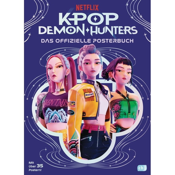 KPop Demon Hunters  Das offizielle Posterbuch.: Mit ber 35 Postern! - Die offizie (Paperback)