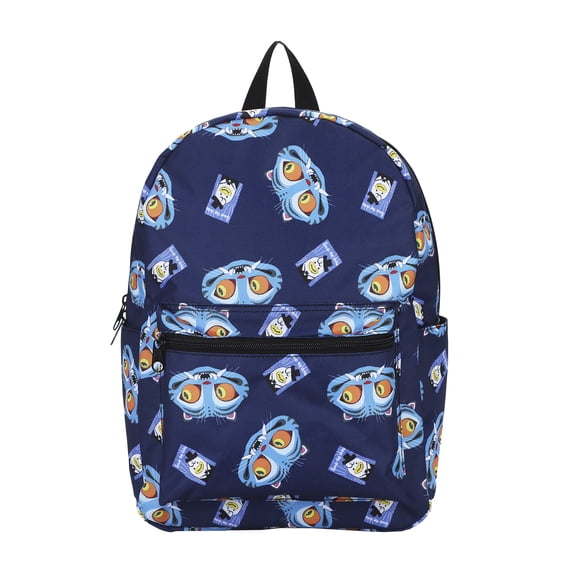 KPop Demon Hunters Derpy & Sussie All-Over Print 16.5" Adult Blue Quick Turn Backpack