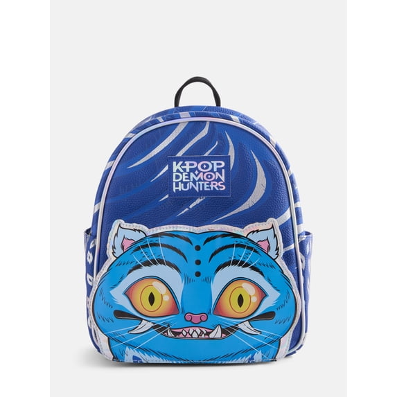 KPop Demon Hunters Girls 10.5" Derpy Mini Backpack, Blue