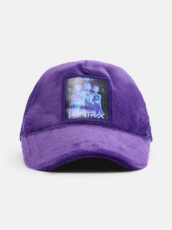 KPop Demon Hunters Girls Huntrix Hat, Purple