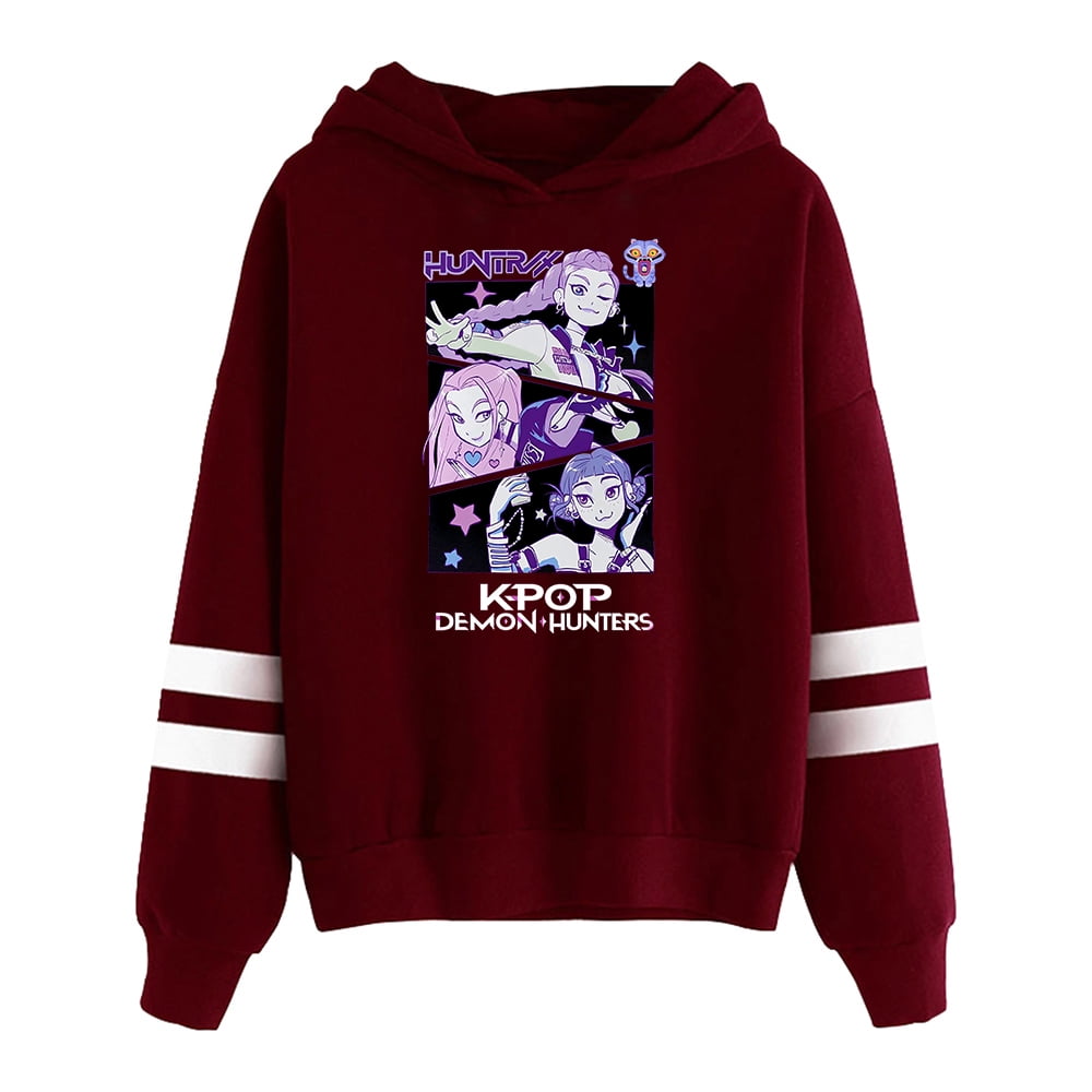 Sweat à Capuche K Pop H-Huntrix Pour Fille K Pop D-Demon H-Hunters