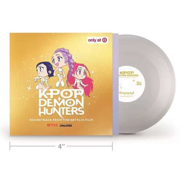 KPop Demon Hunters TinyVinyl Golden / Your Idol 4 Vinyl LP