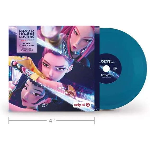 KPop Demon Hunters TinyVinyl How It's Done / What It Sounds Like 4 Vinyl LP