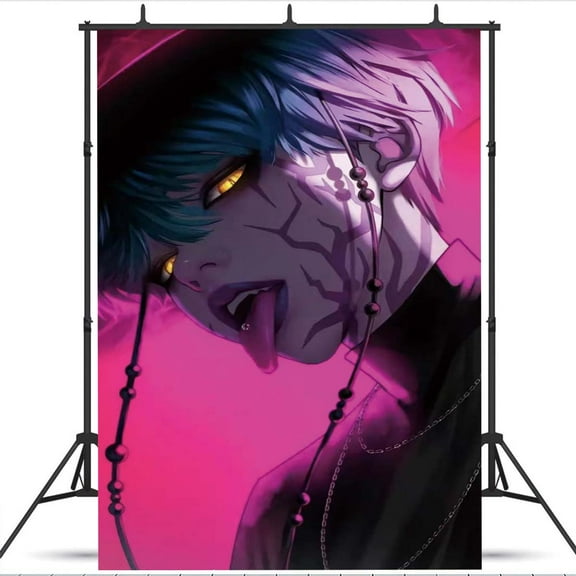 KPop Hunters Christmas Vacation Party Supplies Taspestry Poster Banner Backdrop Background Wall Decor